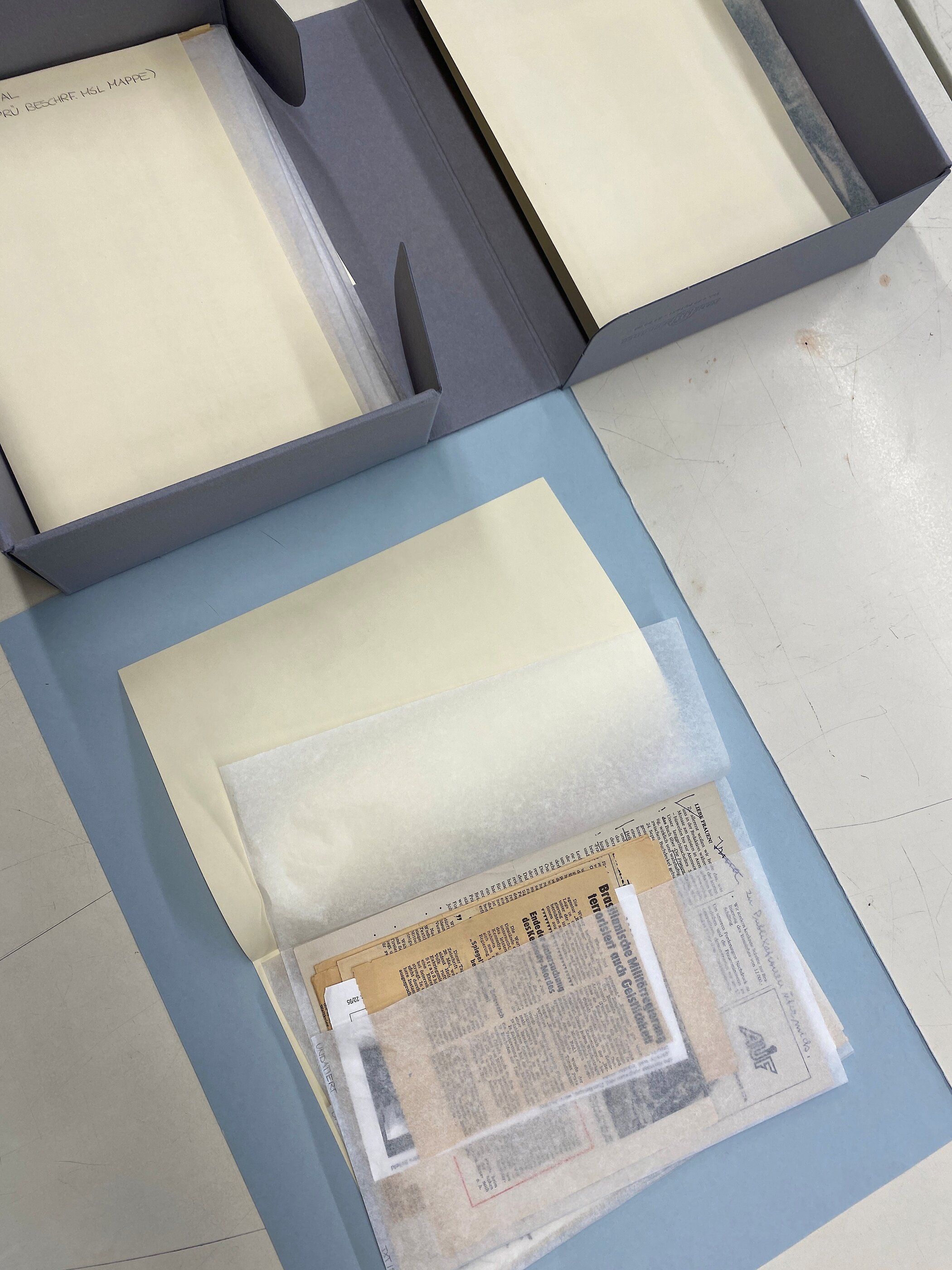 Kunstsammlung und Archiv, Bestandsbearbeitung, 2025